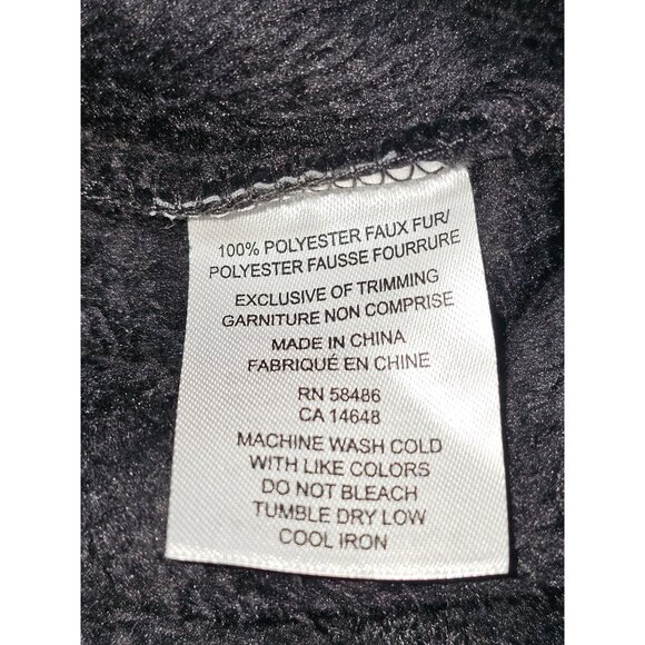 NWT  White Sierra Women's Black Fleece Cozy Zip-Up Lightweight  Vest Sz XL 2882 - Picture 9 of 13